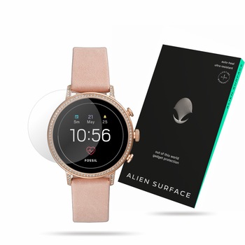 Folie Alien Surface, compatibila cu Fossil Smartwatch Q Venture Gen 4 Rose Gold, set protectie ecran 1 + 2 Rezerve Folie Alien Surface, compatibila cu Fossil Smartwatch Q Venture Gen 4 Rose Gold, set protectie ecran 1 + 2 Rezerve