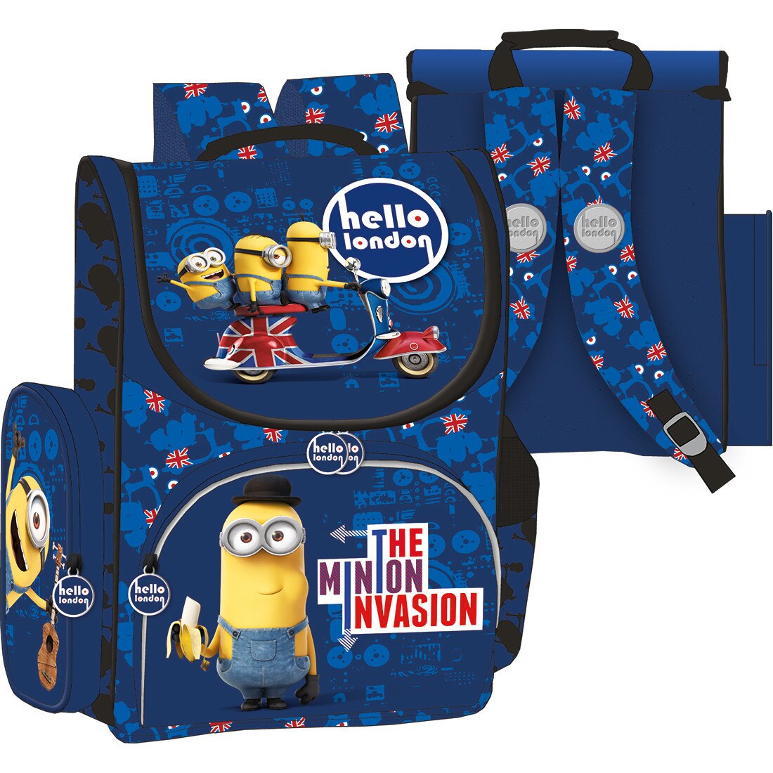 Minions Ghiozdan39 Cm
