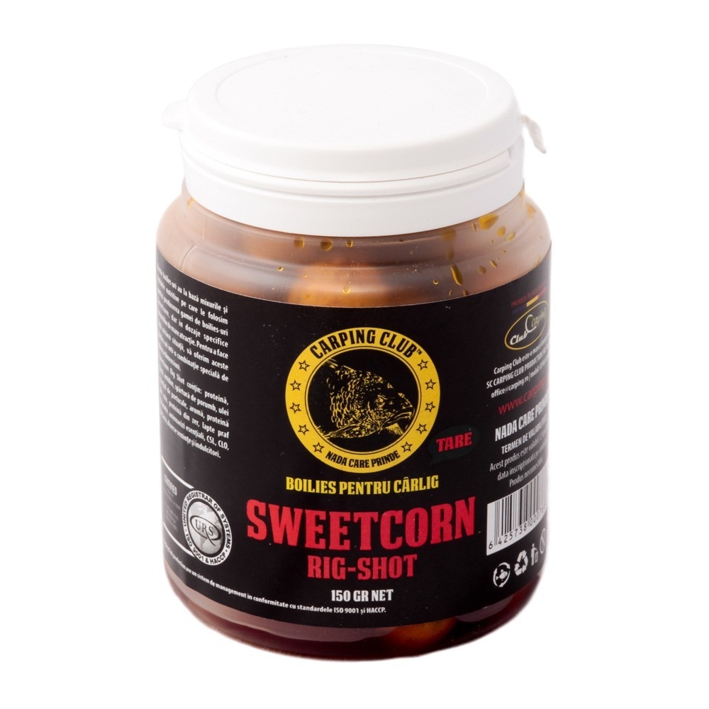 Boilies carlig Sweetcorn Rig Shot