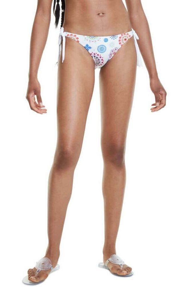 Costum de baie dama, Desigual Biki Brasil B, Alb, Alb
