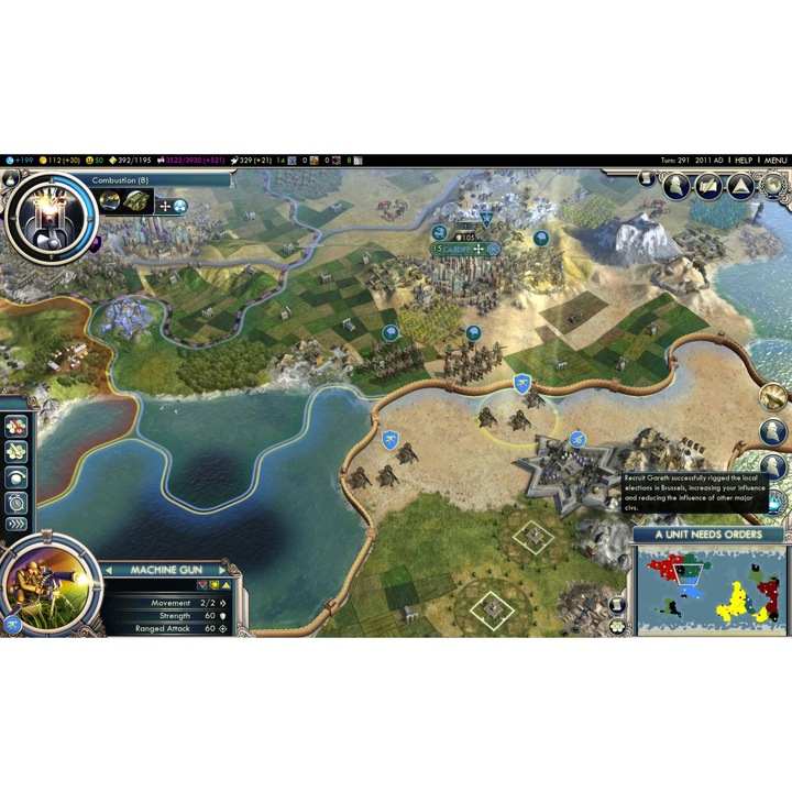 Sid Meier's Civilization V: Gods and Kings (PC - Steam elektronikus játék licensz)