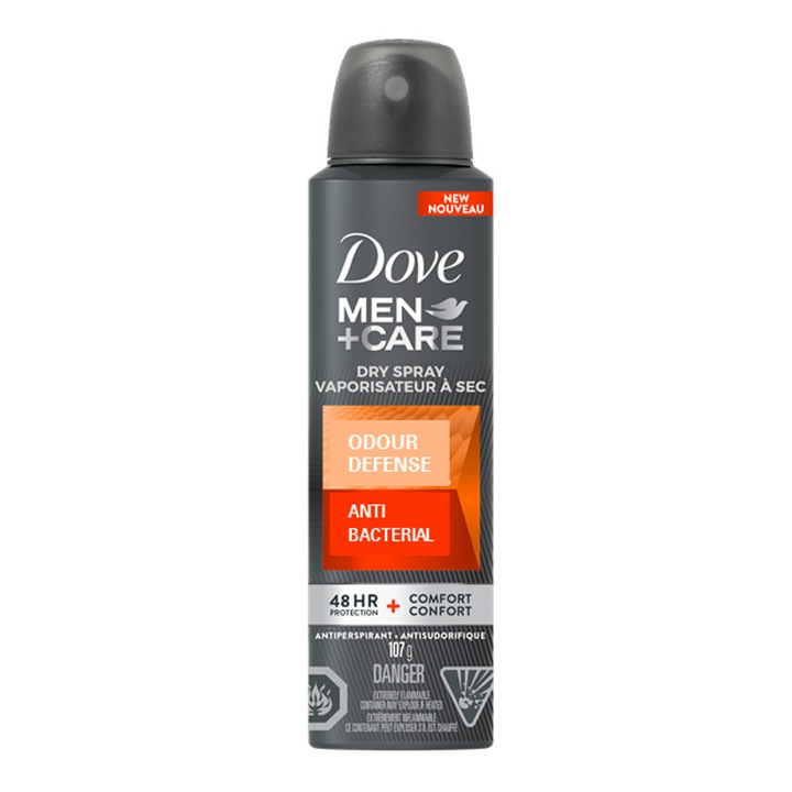 Deodorant spray Dove Men +Care Odour Defense, 150 ml