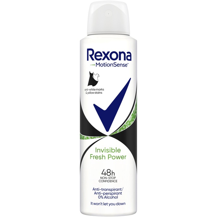 Deodorant spray Rexona Invisible Fresh Power, 150 ml