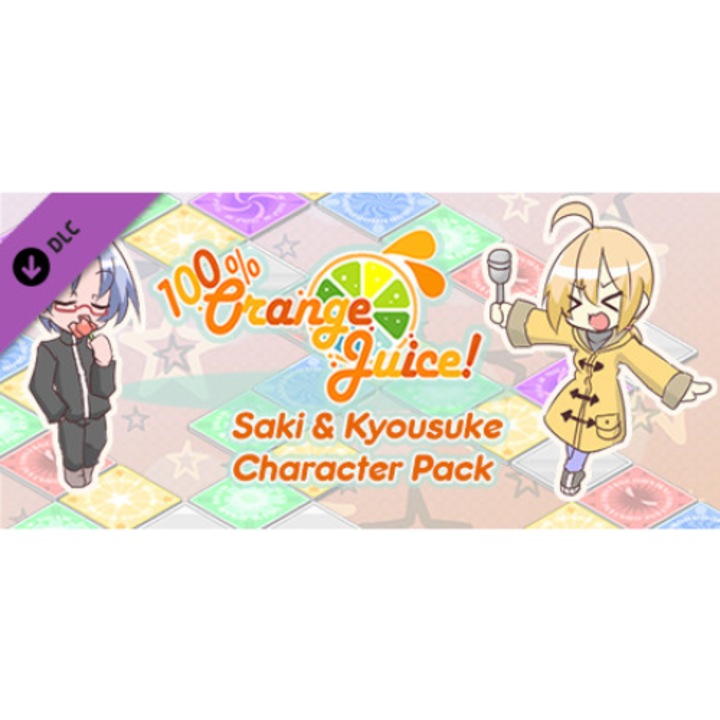 Игра 100% Orange Juice - Saki & Kyousuke Character Pack за PC Steam, Електронна доставка