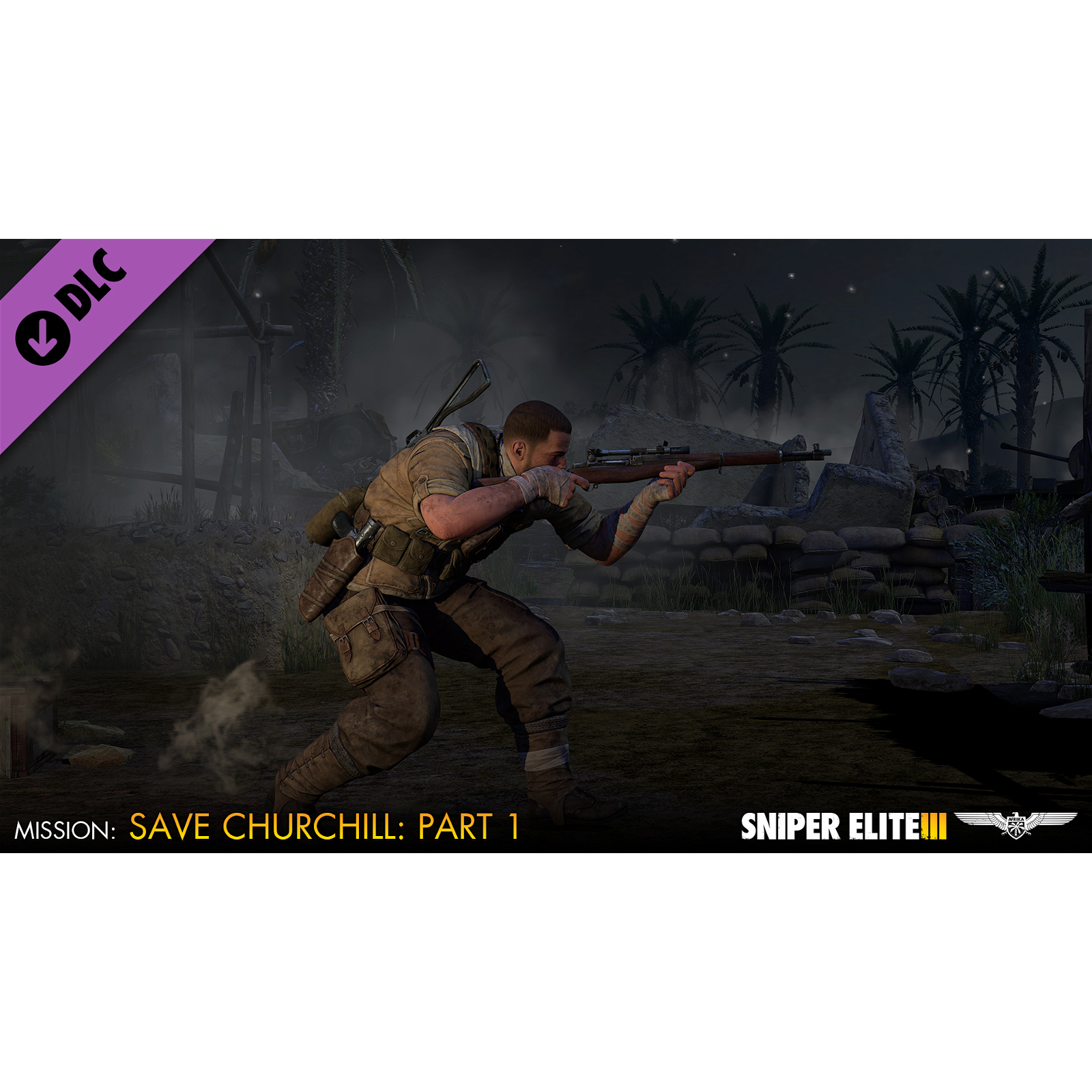 Игра Sniper Elite 3 - Save Churchill Part 1: In Shadows за PC Steam,  Електронна доставка - eMAG.bg