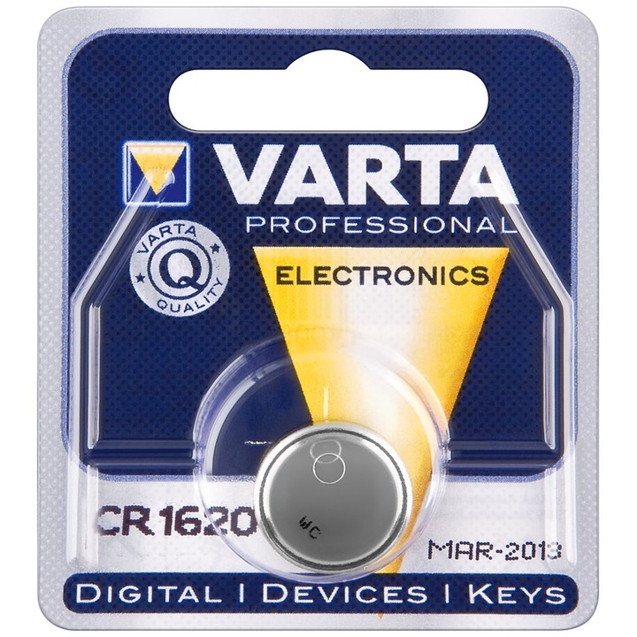 Gombelem, CR1620, 1 db, VARTA "Professional"