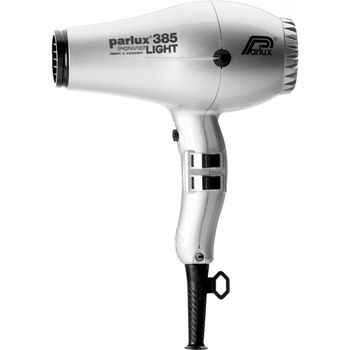 Uscator profesional de par Parlux 385 Powerlight, Tehnologie cu Ioni si Invelis Ceramic, 2150W, Zgomot redus, 4 setari temperatura, 2 setari de viteza, Silver Uscator profesional de par Parlux 385 Powerlight, Tehnologie cu Ioni si Invelis Ceramic, 2150W, Zgomot redus, 4 setari temperatura, 2 setari de viteza, Silver