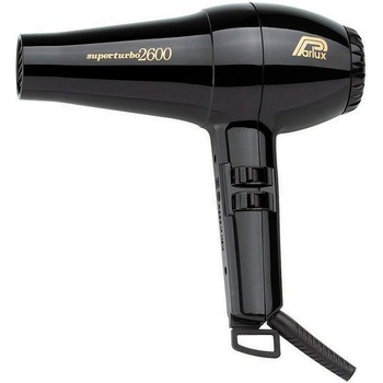 Uscator profesional de par Parlux SuperTurbo 2600, 1700W, 4 setari temperatura, 2 setari de viteza, Negru Uscator profesional de par Parlux SuperTurbo 2600, 1700W, 4 setari temperatura, 2 setari de viteza, Negru