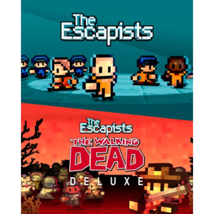 The Escapists + The Escapists: The Walking Dead - Deluxe (PC - Steam elektronikus játék licensz)