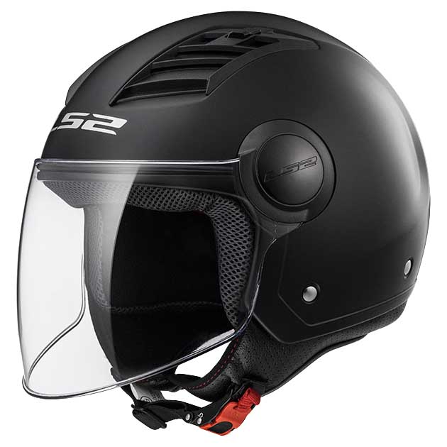 Casca moto LS2, Of562 Airflow Long, Policarbonat, Negru