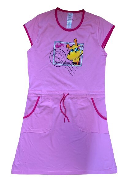 Camasa de noapte, Vienetta Secret, diverse desene,XL, Roz, 42