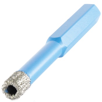 Burghiu diamantat pentru placi ceramice Sigma 053008, 8 mm diametru, prindere hexagon Burghiu diamantat pentru placi ceramice Sigma 053008, 8 mm diametru, prindere hexagon