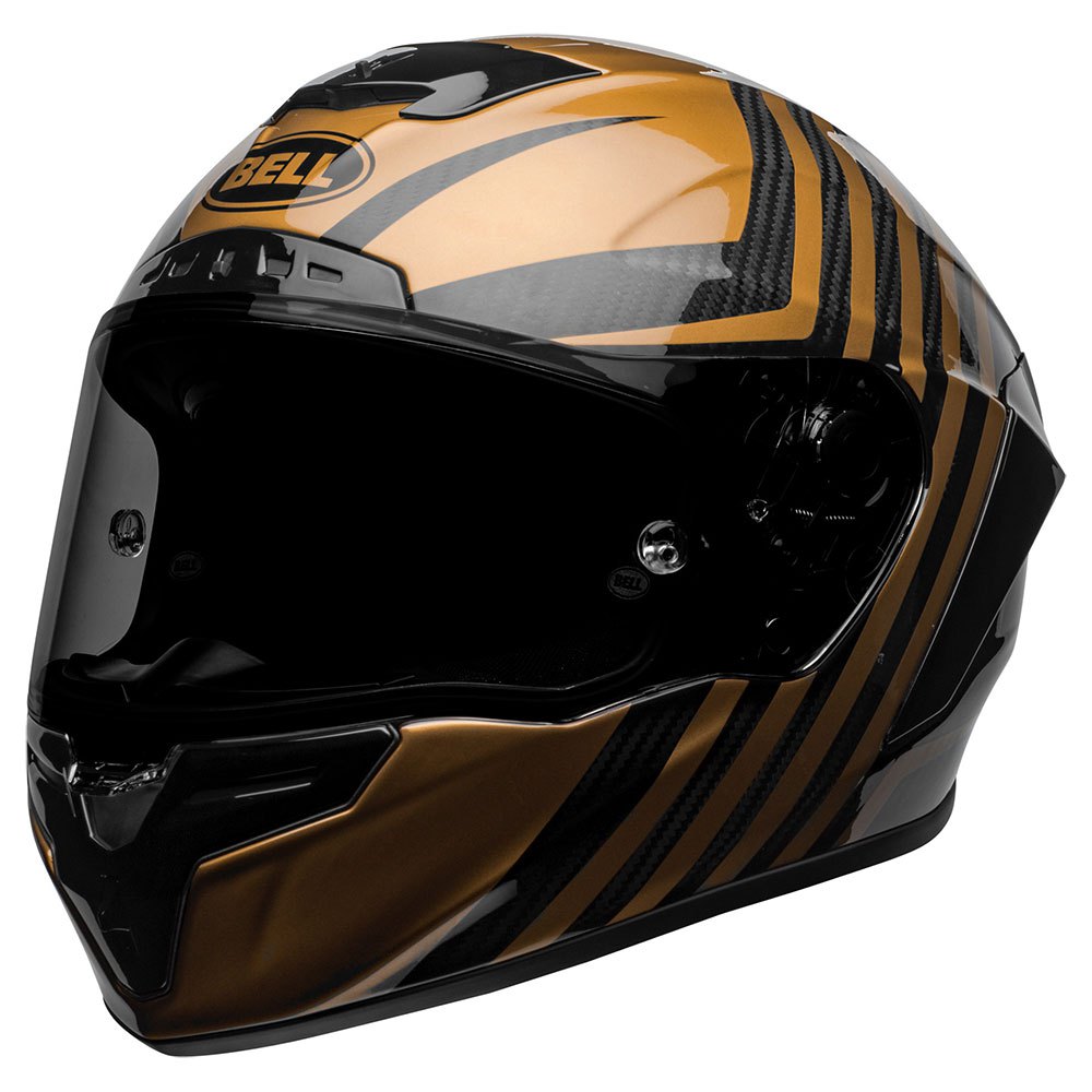 Casca moto Bell Race Star Flex Dlx, Carbon, Captuseala interioara