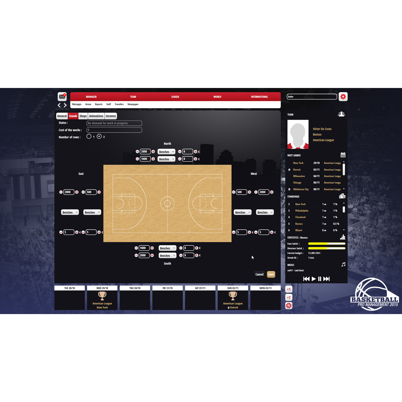 Joc Basketball Pro Management 2015 cod de activare Steam - eMAG.ro