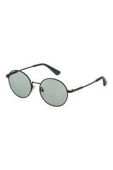 Police, Ochelari de soare rotunzi cu rame metalice Denver, Negru, 49-17-135 Standard Police, Ochelari de soare rotunzi cu rame metalice Denver, Negru, 49-17-135 Standard