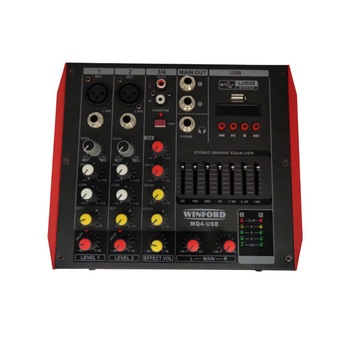 Mixer audio cu 4 canale activ MX-4CH-BT Mixer audio cu 4 canale activ MX-4CH-BT