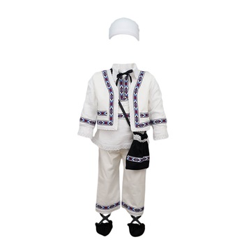Costum botez traditional baieti, 7 piese, varsta 6-9 luni Costum botez traditional baieti, 7 piese, varsta 6-9 luni