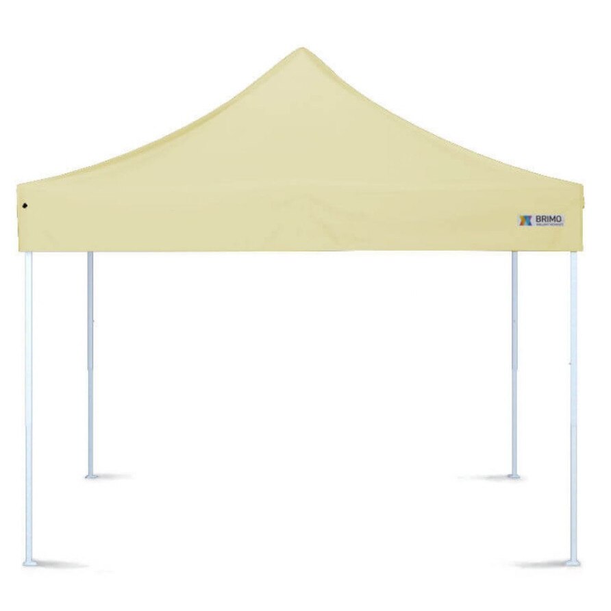 Cort de gradina 3x3m Bej fara pereti laterali