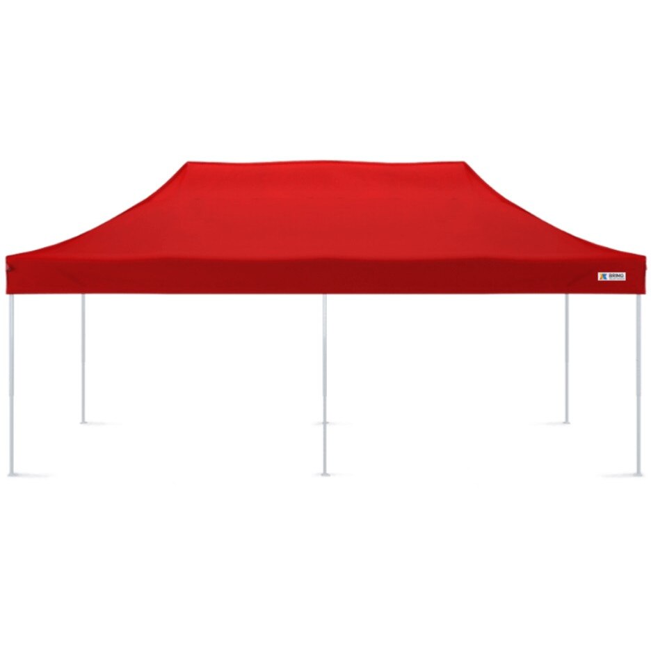 Cort petrecere 3x6m Rosu fara pereti laterali