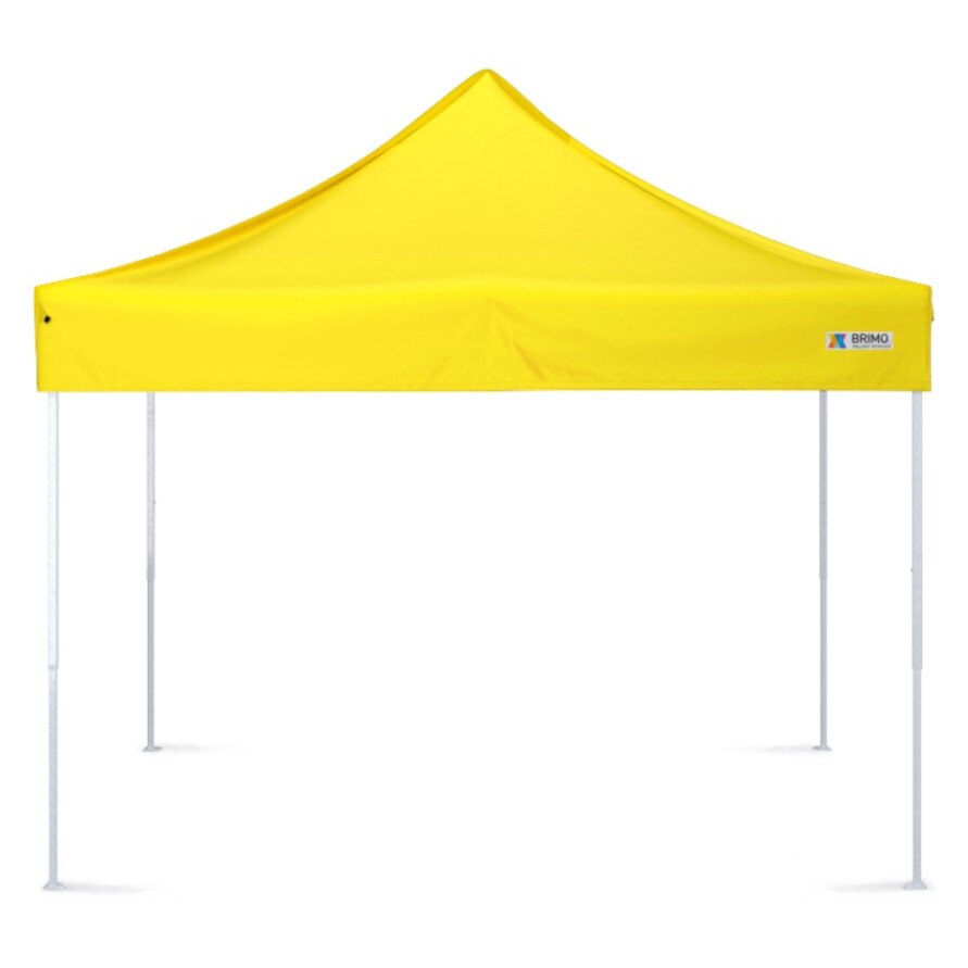 Cort de gradina 3x3m Galben fara pereti laterali