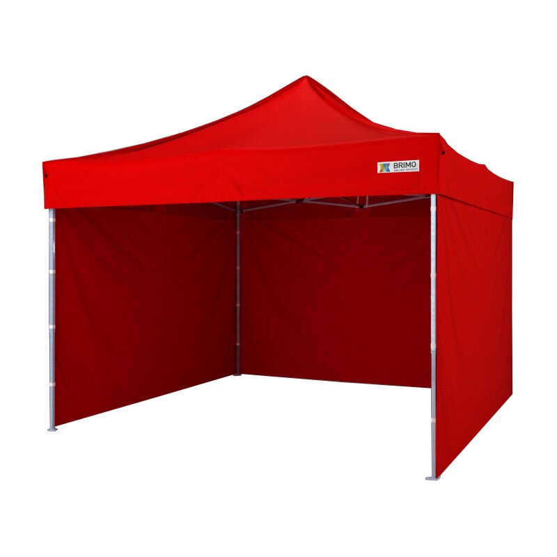 Cort pavilion pliabil otel exclusiv 3x3m – rosu