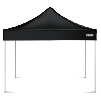Cort de gradina 3x3m Negru fara pereti laterali Cort de gradina 3x3m Negru fara pereti laterali