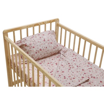 Lenjerie pentru patut 120 x 60 cm, Mappy Venice, 3 piese Lenjerie pentru patut 120 x 60 cm, Mappy Venice, 3 piese