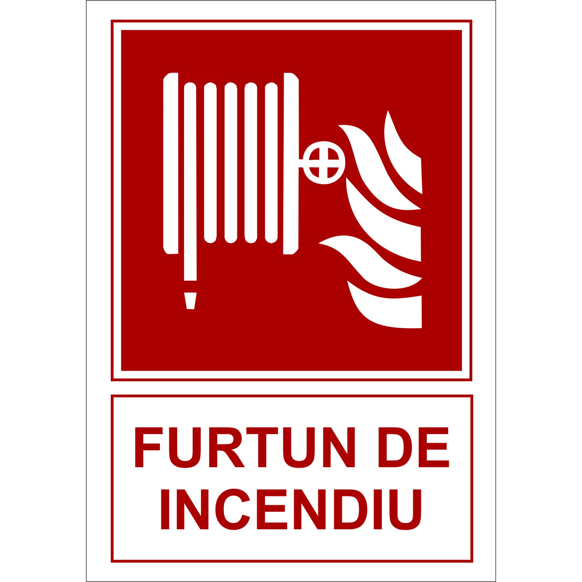 Indicator PSI Furtun de incendiu, autocolant hartie, format A6, 105 x ...