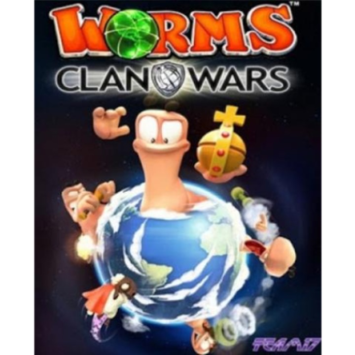 Игра Worms Clan Wars за PC Steam, Електронна доставка