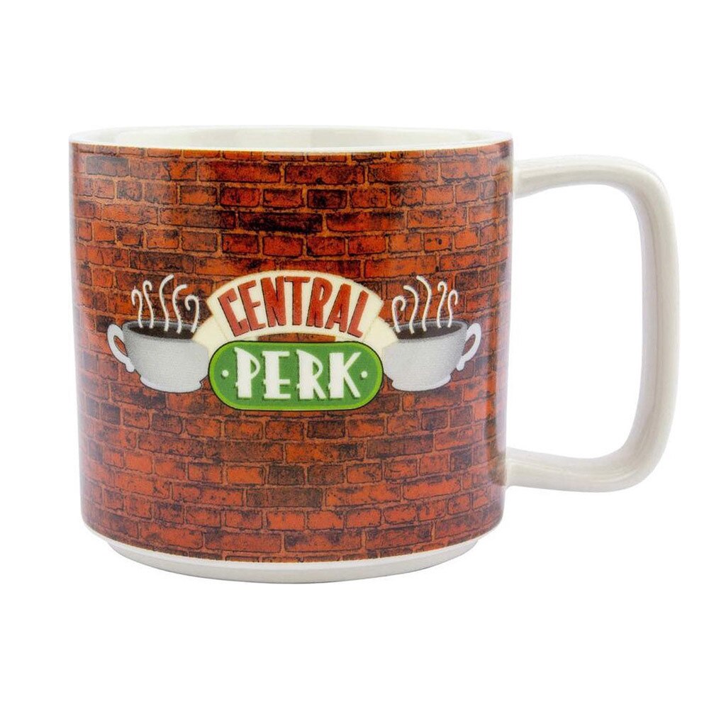 Cana Paladone Friends - Central Perk Chalkboard, 330 ml, maro/negru