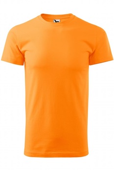 Tricou pentru barbati Basic, tangerine orange, marime 3XL Tricou pentru barbati Basic, tangerine orange, marime 3XL