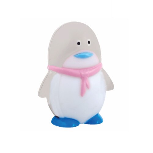 Lampa de Veghe pinguin cu LED 4x0.1W Alb
