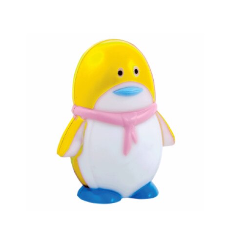Lampa de Veghe pinguin cu LED 4x0.1W Galben
