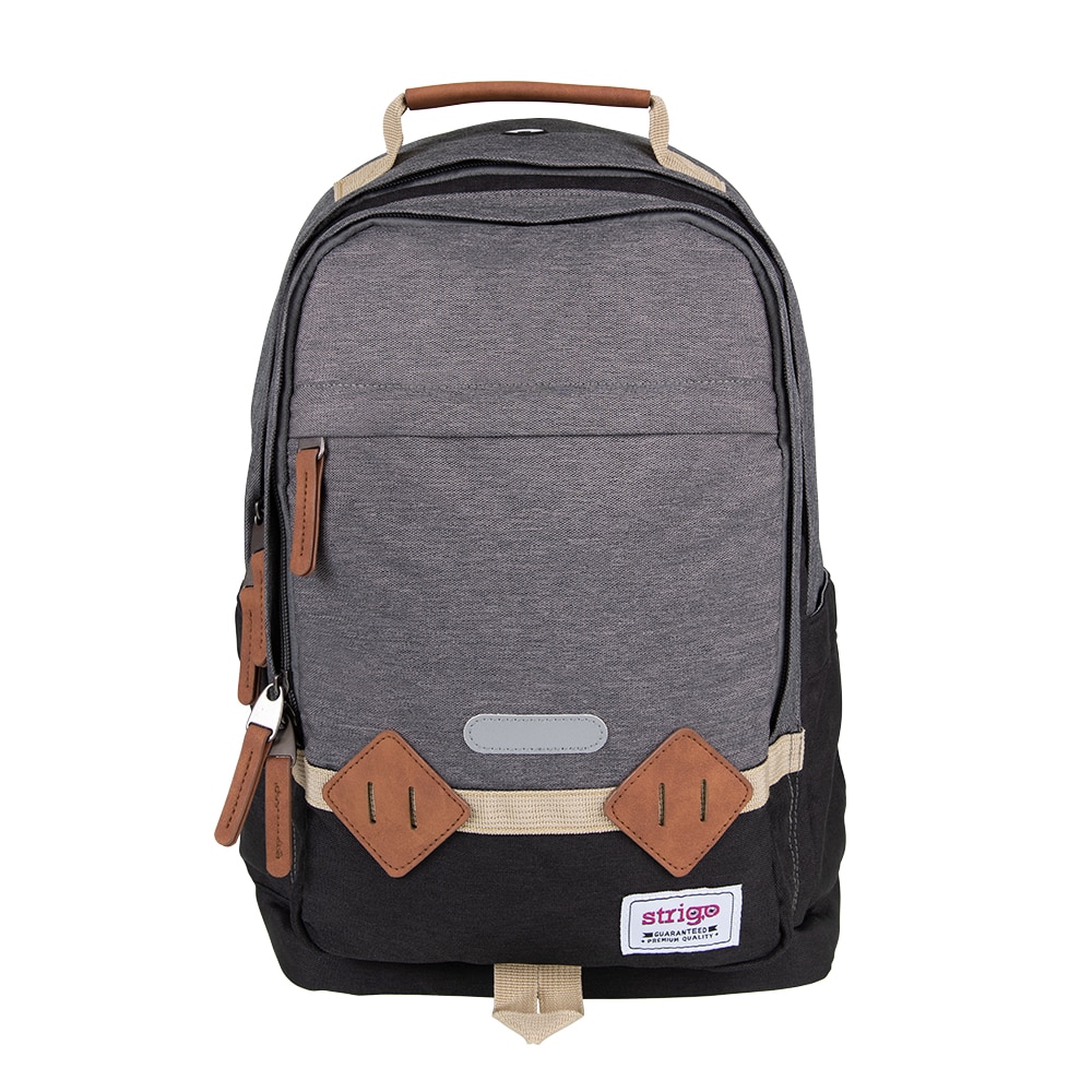 Ghiozdan, Strigo, bl18 leisure basic, gri