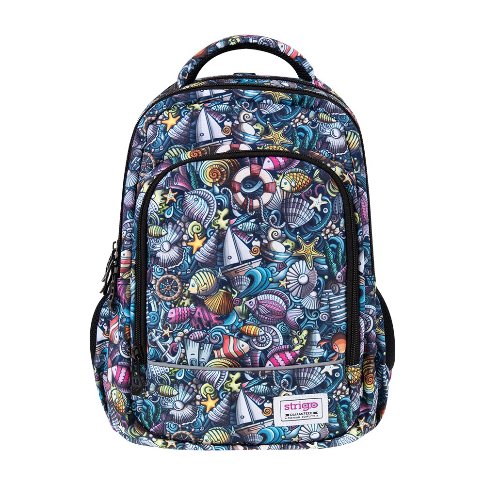 Ghiozdan, Strigo, schoolbag misty+ 20021ST, multicolor