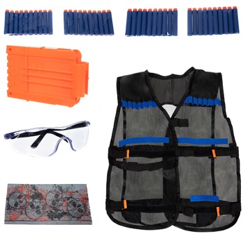 Vesta tactica pentru, Zola®, cu acesorii pentru distractie garantata, marime universala Vesta tactica pentru, Zola®, cu acesorii pentru distractie garantata, marime universala