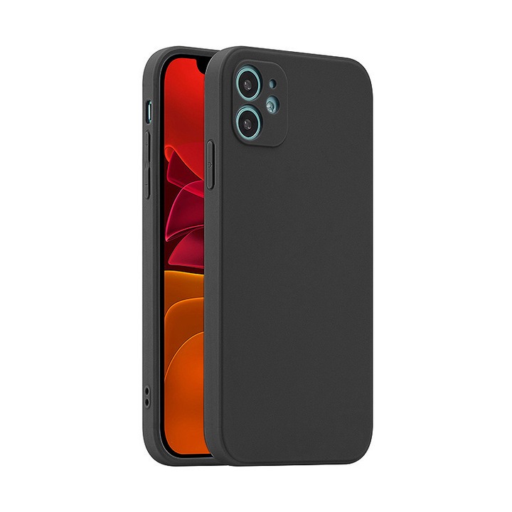 Fosca Samsung A525 / A526 / A528 Galaxy A52 4G / 5G / A52s (2020) fekete szilikon tok