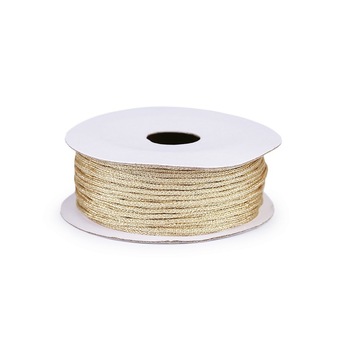Snur lurex, Ø1 mm, rola 10 m Snur lurex, Ø1 mm, rola 10 m