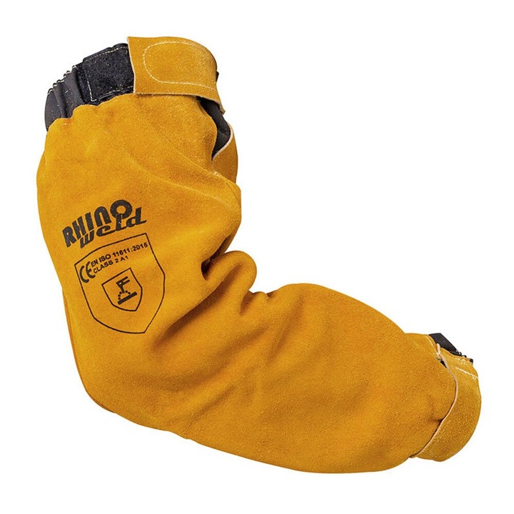 Manusi pentru sudori, Piele, Portocaliu