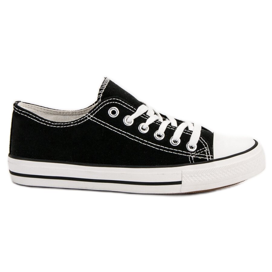 Pantofi sport dama, J. Star, BM58466, Negru