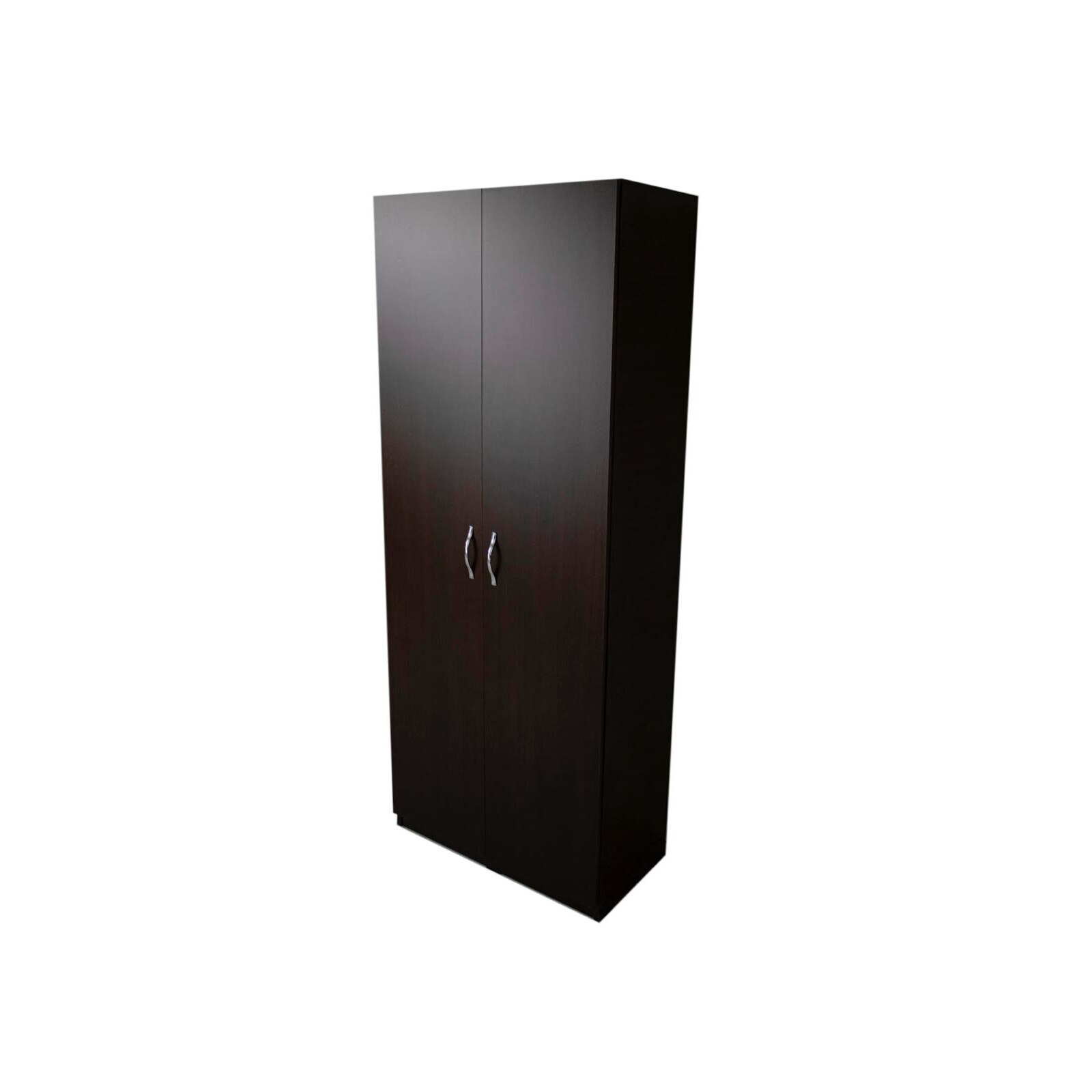 Dulap cu 2 usi si 4 polite de depozitare ,197x80x40,decor Wenge, Pal 18 mm