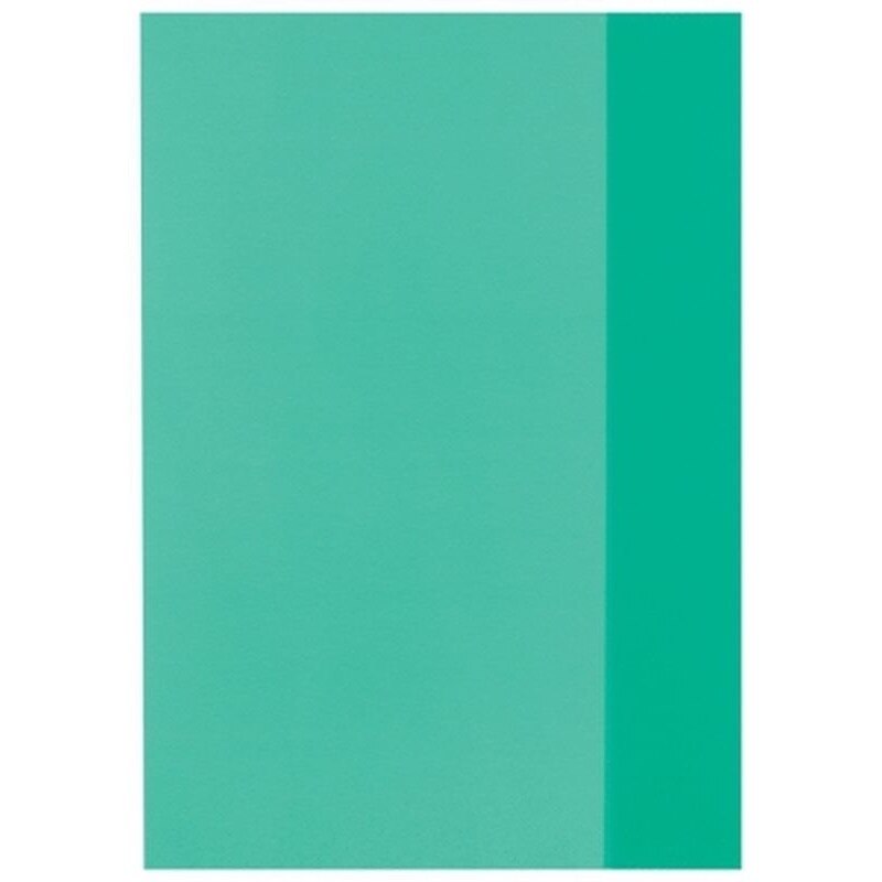 Set 25 coperti A5 verde translucid HZ5215058