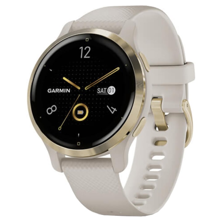 Часовник Smartwatch Garmin Venu 2S, Tundra/Champagne
