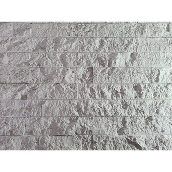 Panou decorativ din ipsos cu izolatie de polistiren in interior imitatie travertin, alb, 100x50 cm Panou decorativ din ipsos cu izolatie de polistiren in interior imitatie travertin, alb, 100x50 cm