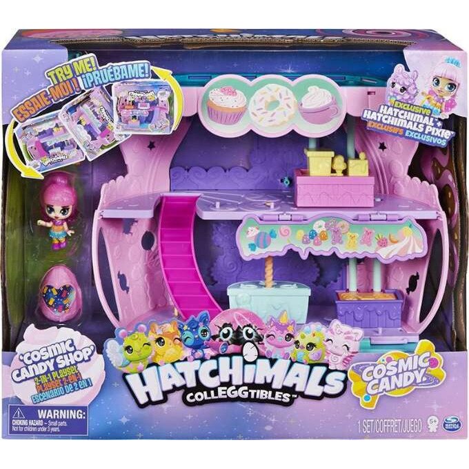 Set de joaca Hatchimals, Magazinul de dulciuri 2-in-1