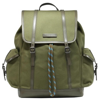 Rucsac THE BRIDGE din tesut kaki, port laptop 15,6'' /iPad 10,5''/9,7'', L0638210M, verde kaki Rucsac THE BRIDGE din tesut kaki, port laptop 15,6'' /iPad 10,5''/9,7'', L0638210M, verde kaki