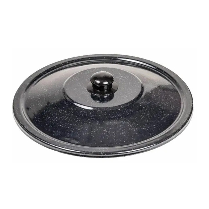 Capac emailat, pentru ceaun 14-16 L, 39 cm, Perfect Home
