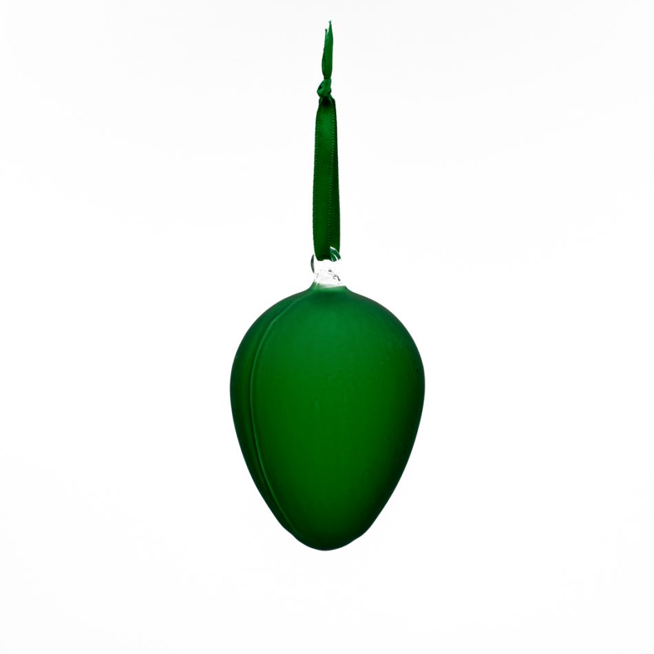 Oua de Paste din sticla colorate verde