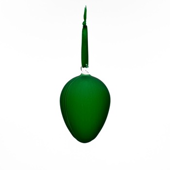 Oua de Paste din sticla colorate verde Oua de Paste din sticla colorate verde