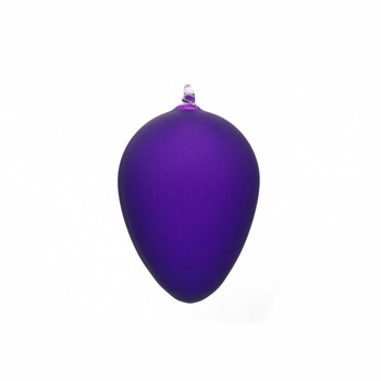 Oua de Paste din sticla colorate violet-albastrui Oua de Paste din sticla colorate violet-albastrui